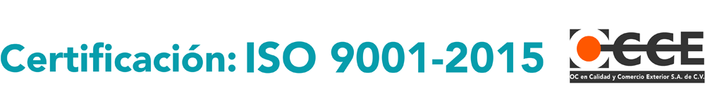 certificación iso 9001 2015